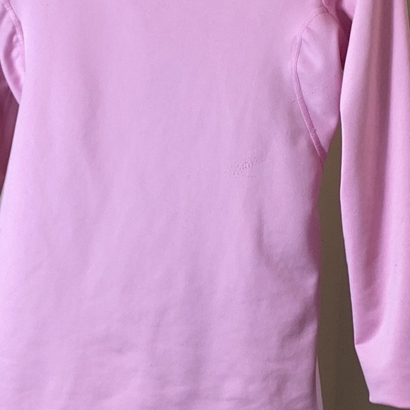 Nike Pink Pullover Athletic Top with Gray Swoosh - Picture 11 of 12